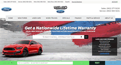 Desktop Screenshot of lakelandautomallford.net